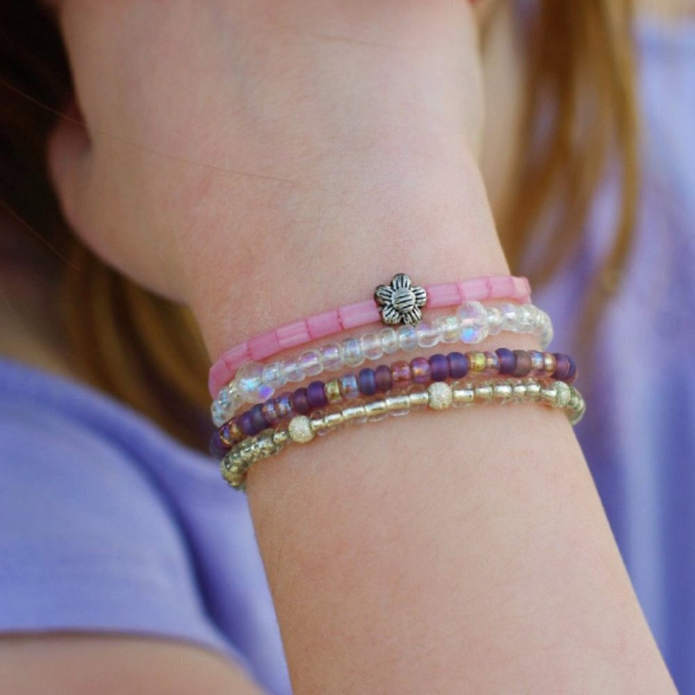 3/$20 Beaded Bracelets for Girls Handmade, Girls Accessories, Girls Jewelry